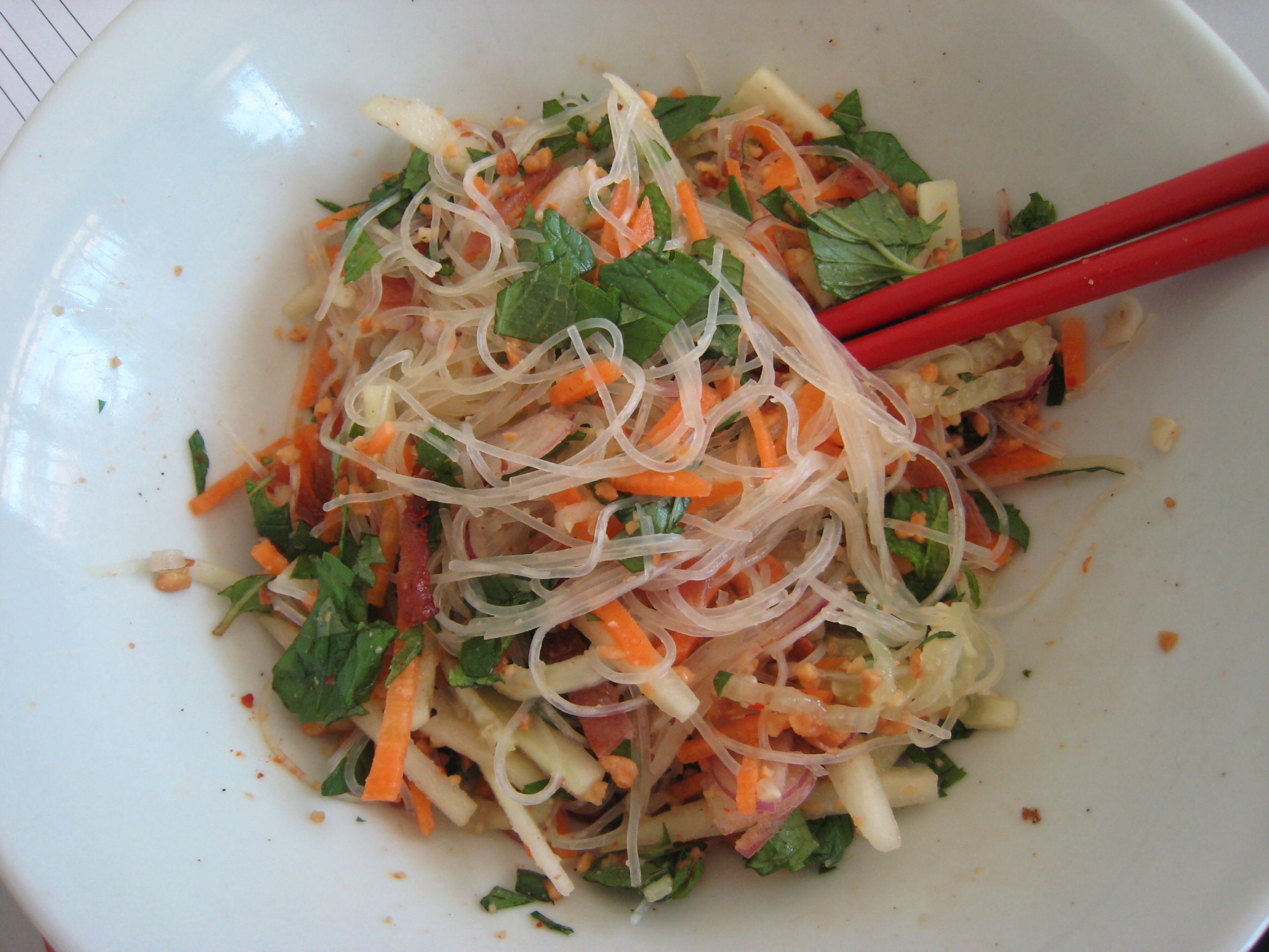 Thai Glass Noodles
 Thai style Glass Noodle Salad