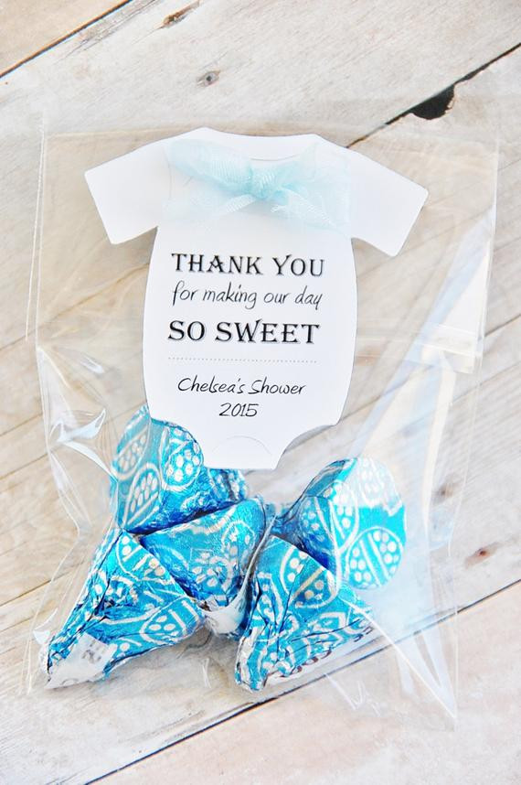 Thank U Gifts For Baby Shower
 Thank You For Making Our Day So Sweet Baby Shower Favor Tags