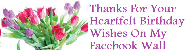 Thank You Birthday Wishes Facebook
 Thank You Messages Sample Thank You Messages For
