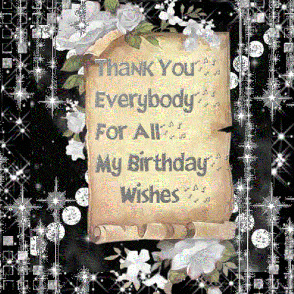 Thank You Birthday Wishes Facebook
 Birthday Thank You Message