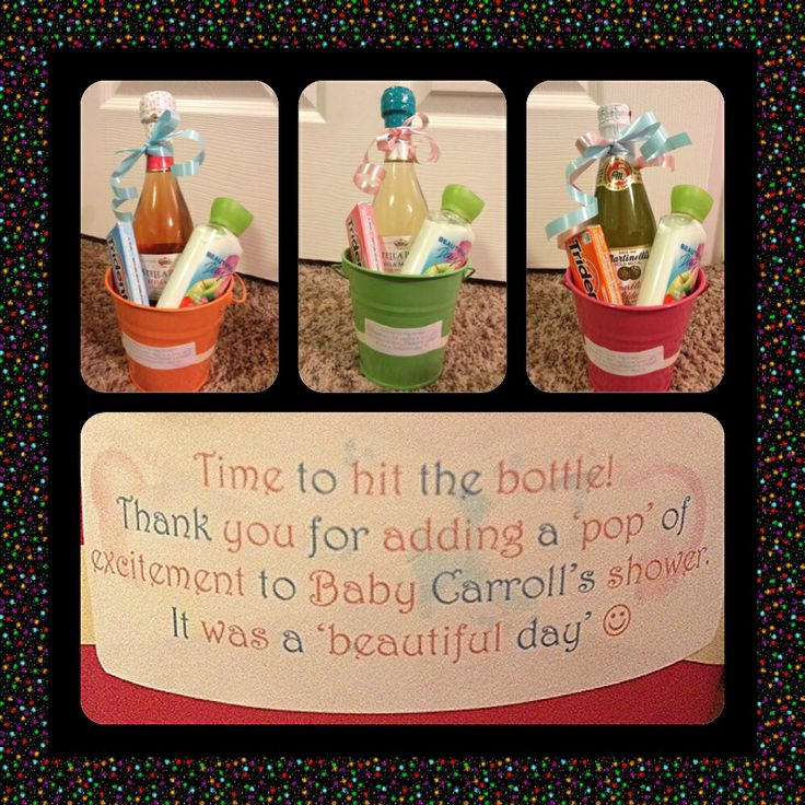 Thank You Gift Ideas For Baby Shower Host
 Baby shower hostess t ideas did these for my