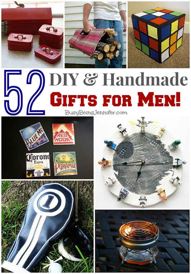 Thank You Gift Ideas For Male Friends
 52 DIY Gifts for Men Lil Moo Creations