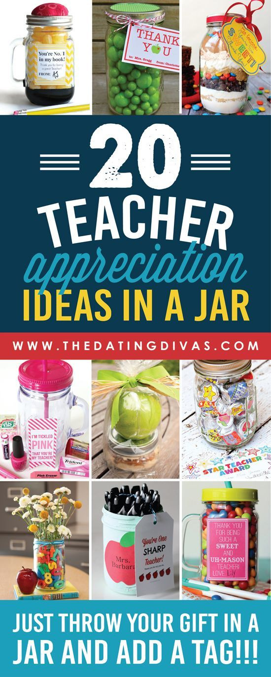 Thank You Teacher Gift Ideas
 Teacher Appreciation Gift Ideas