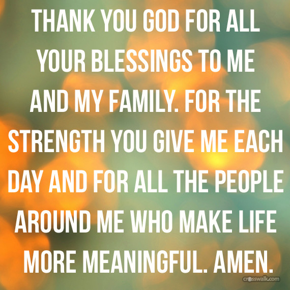 Thankful For Family Quotes
 Thankful Family Blessings Inspirations