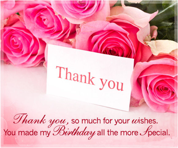 Thanks Message For Birthday Wishes
 Thank You Card Templates Free Sample Example Format