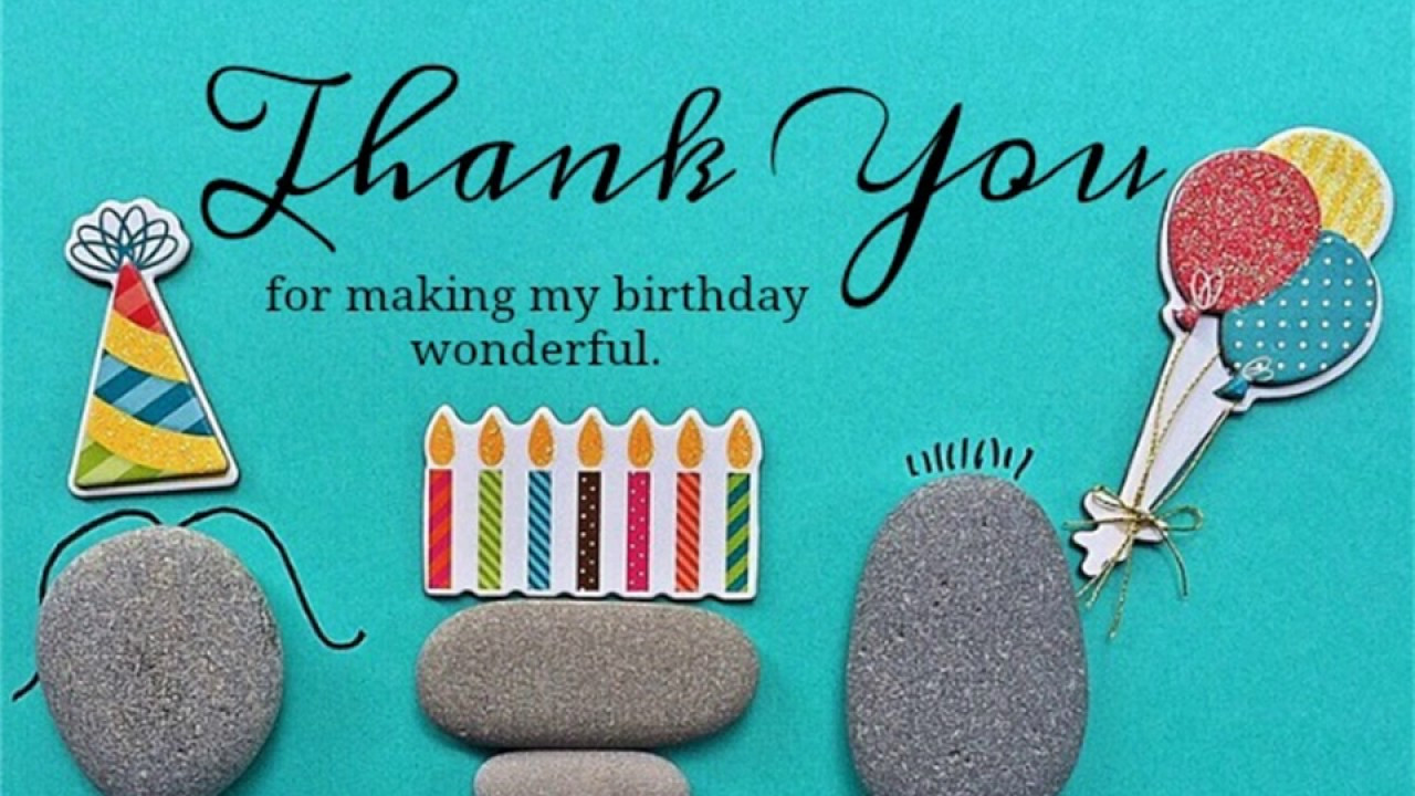 Thanks Message For Birthday Wishes
 Thank You Messages for Birthday Wishes to Friends