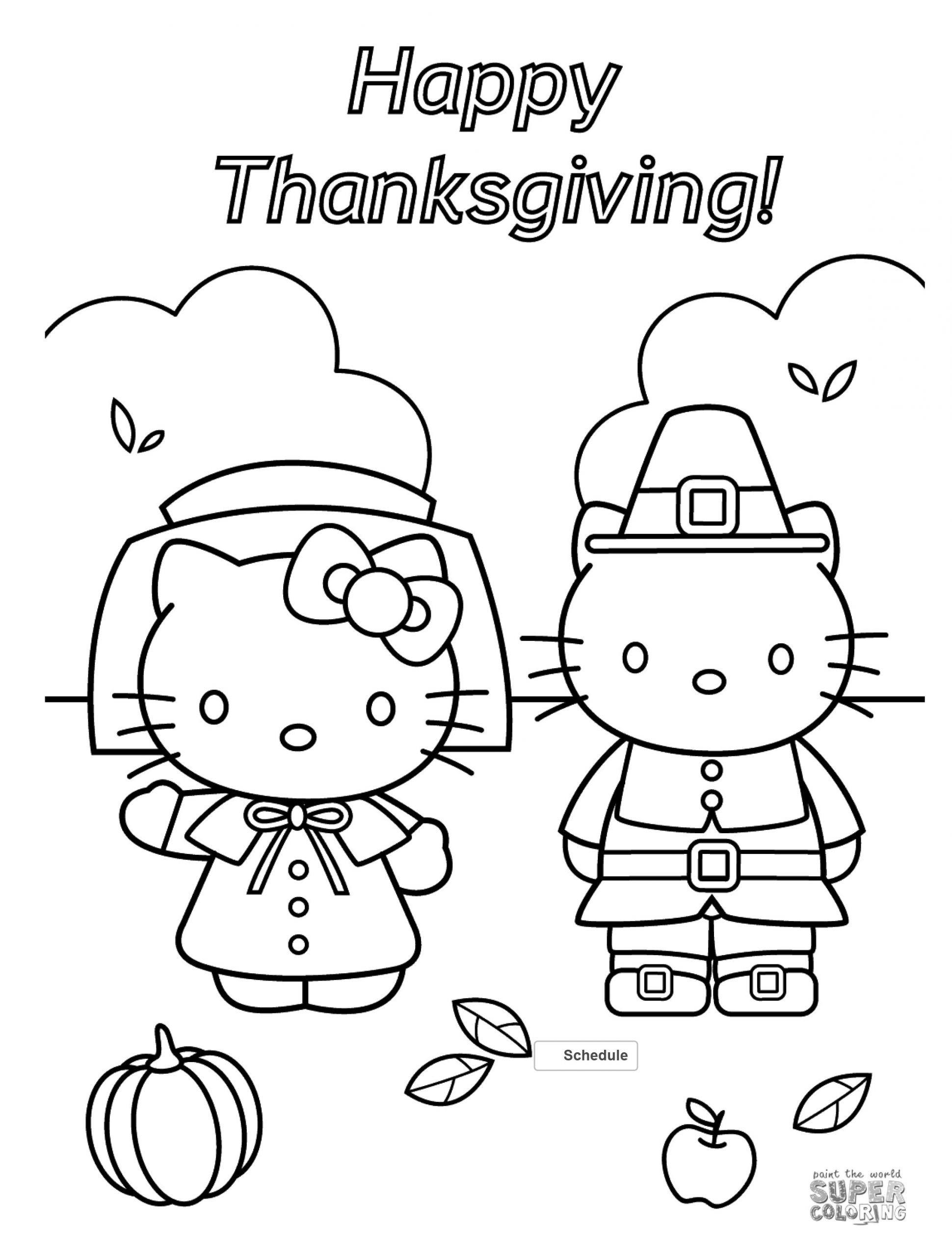 Thanksgiving Kids Coloring Pages
 FREE Thanksgiving Coloring Pages for Adults & Kids