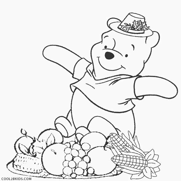 Thanksgiving Kids Coloring Pages
 Printable Thanksgiving Coloring Pages For Kids