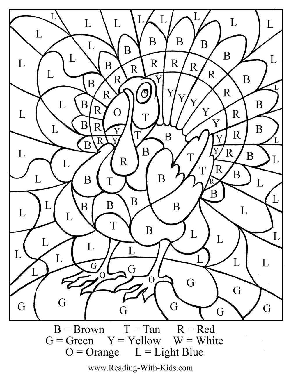 Thanksgiving Kids Coloring Pages
 Free Thanksgiving Coloring Pages & Games Printables