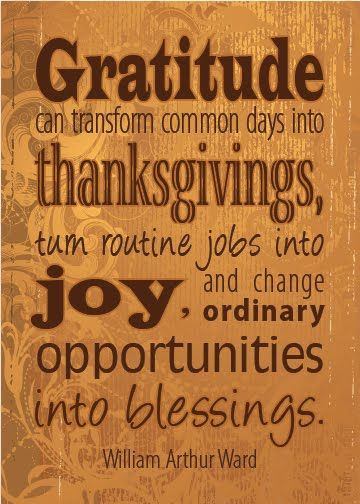 Thanksgiving Quotes Gratitude
 Gratitude Can Transform mon Days Into Thanksgivings