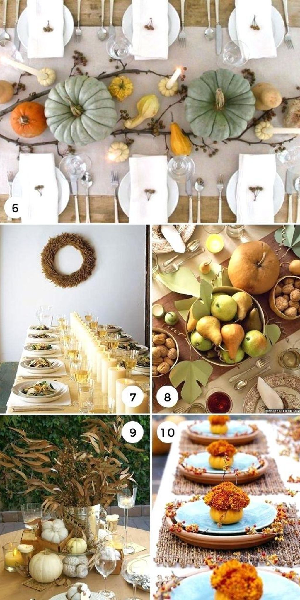 Thanksgiving Table Settings Martha Stewart
 Explore 35 Martha Stewart Thanksgiving Centerpiece Ideas