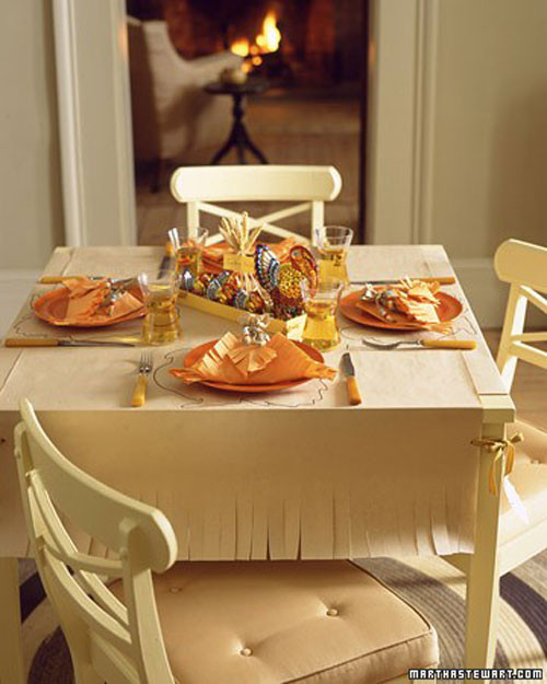 Thanksgiving Table Settings Martha Stewart
 Kids Thanksgiving Table Ideas Including Great Craft Projects