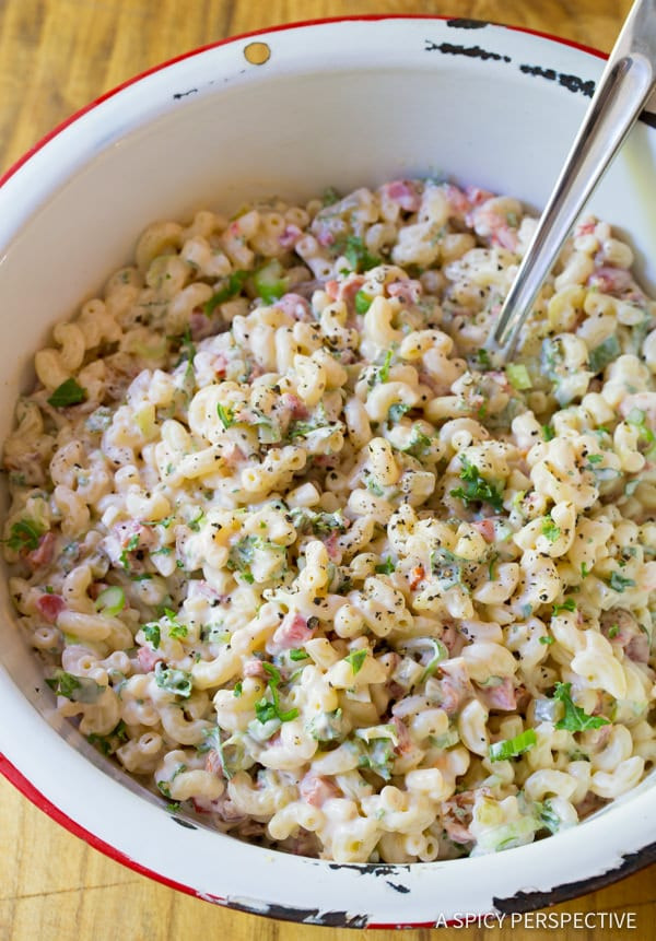 The Best Macaroni Salad
 The Best Macaroni Salad A Spicy Perspective
