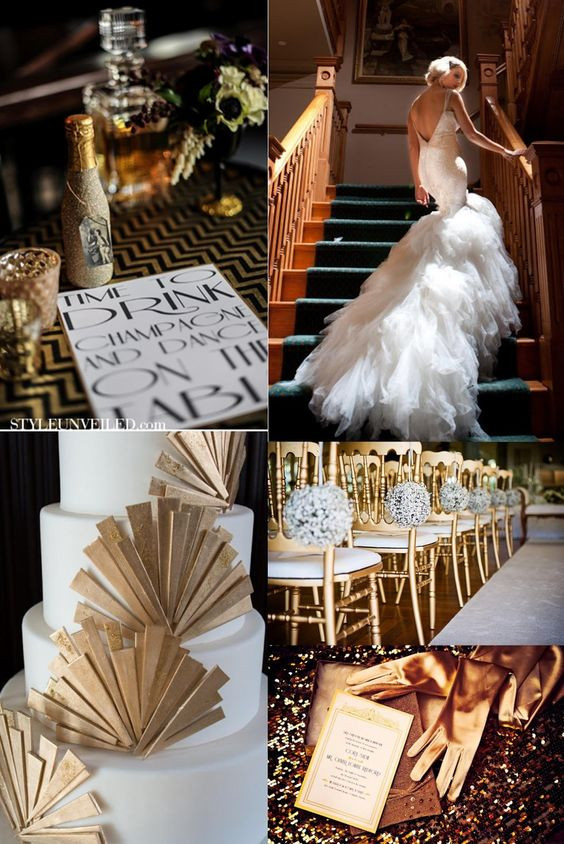 The Great Gatsby Wedding Theme
 great gatsby party