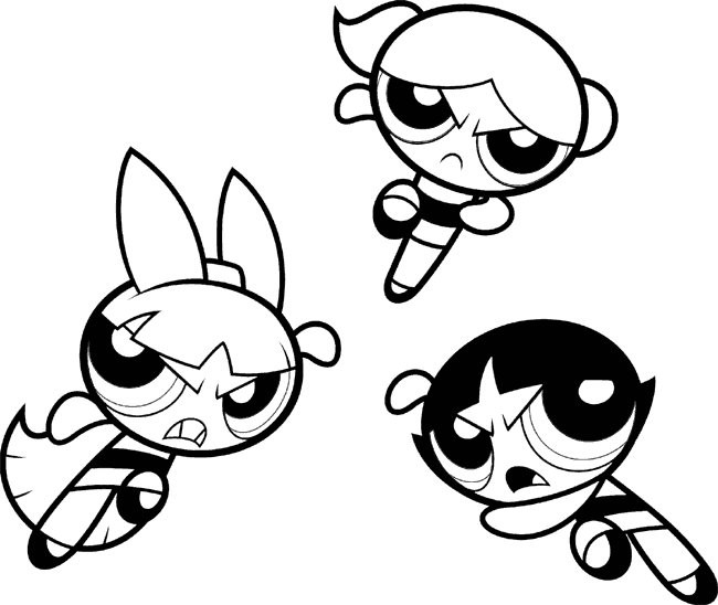 The Powerpuff Girls Coloring Book
 Powerpuff Girls Coloring Pages Free Printable