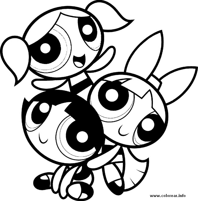The Powerpuff Girls Coloring Book
 the powerpuff girls coloring pages Free