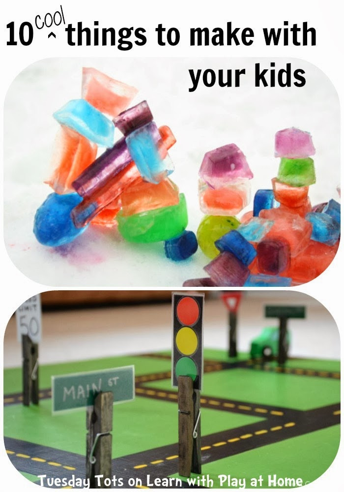 Things To Make With Kids
 Learn with Play at Home 10 cool things to make with your kids