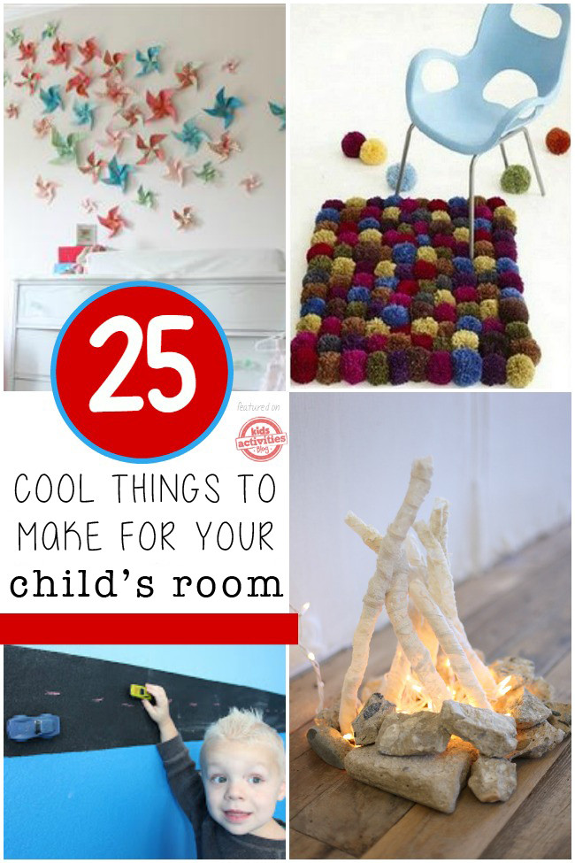 Things To Make With Kids
 25 Creative DIY Projects For Kids Rooms