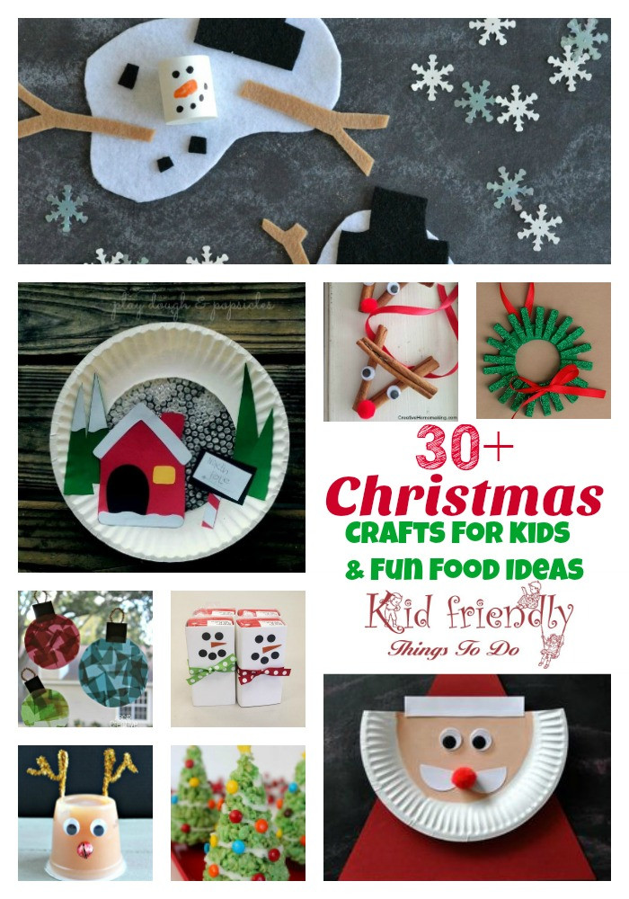 Things To Make With Kids
 Over 30 Easy Christmas Fun Food Ideas & Crafts Kids Can Make