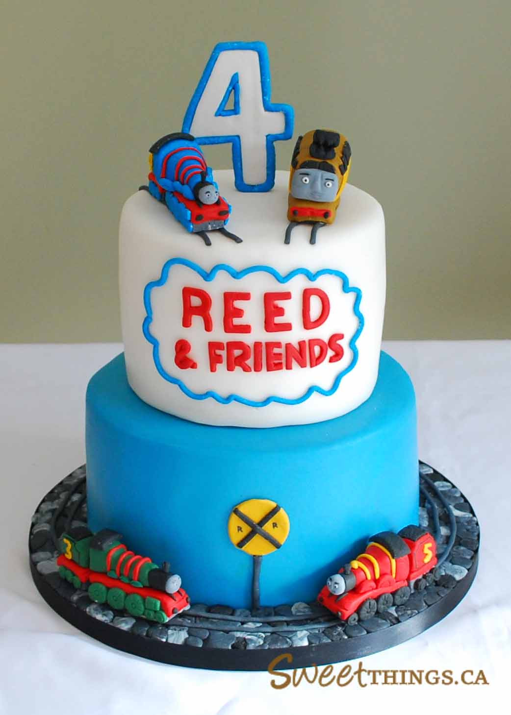 Thomas And Friends Birthday Cake
 SweetThings 4th Birthday Cake Thomas & Friends Cake