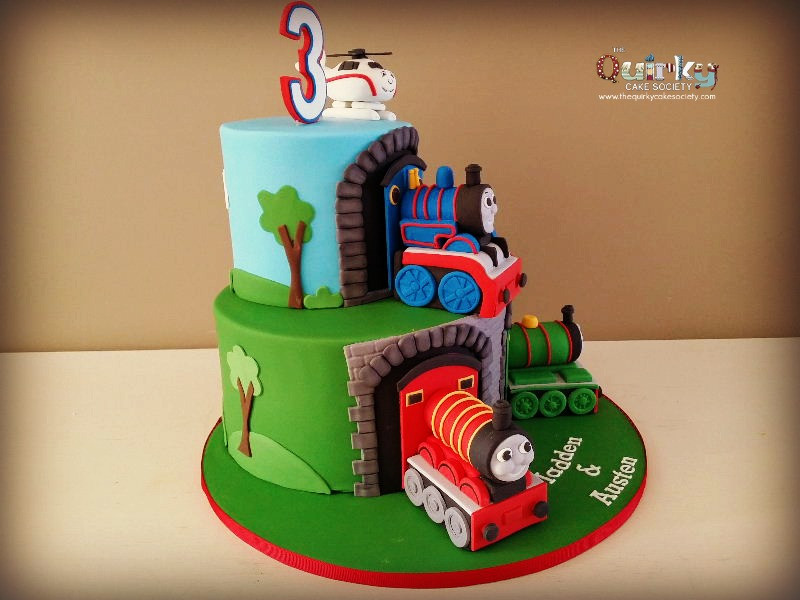 Thomas And Friends Birthday Cake
 Thomas and Friends Cake The Quirky Cake Society