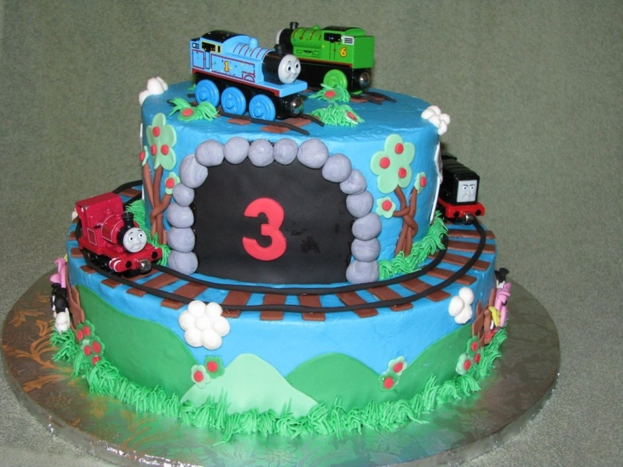 Thomas And Friends Birthday Cake
 Thomas & Friends Birthday Cake CakeCentral