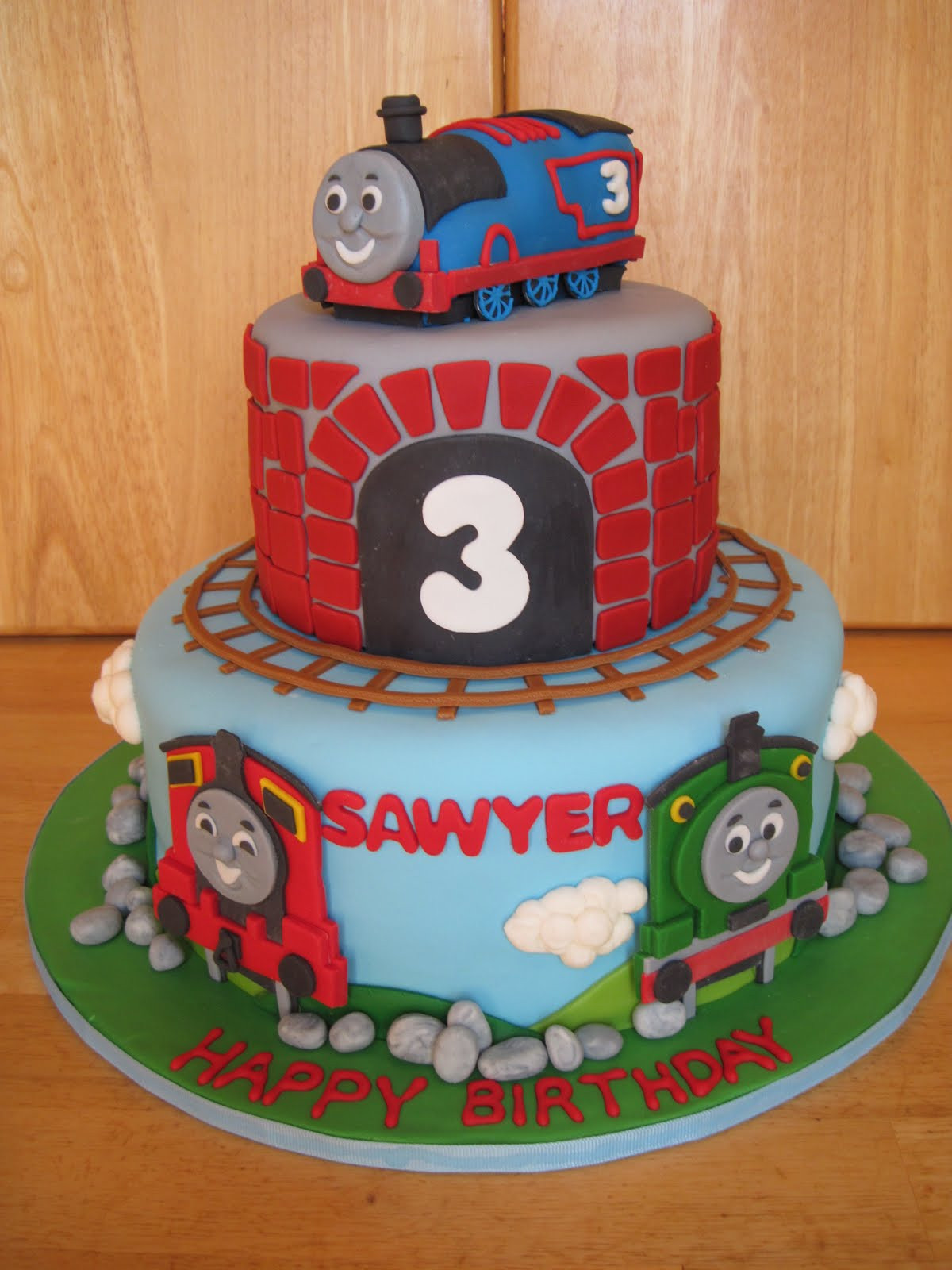 Thomas And Friends Birthday Cake
 Heather s Cakes and Confections Thomas and Friends