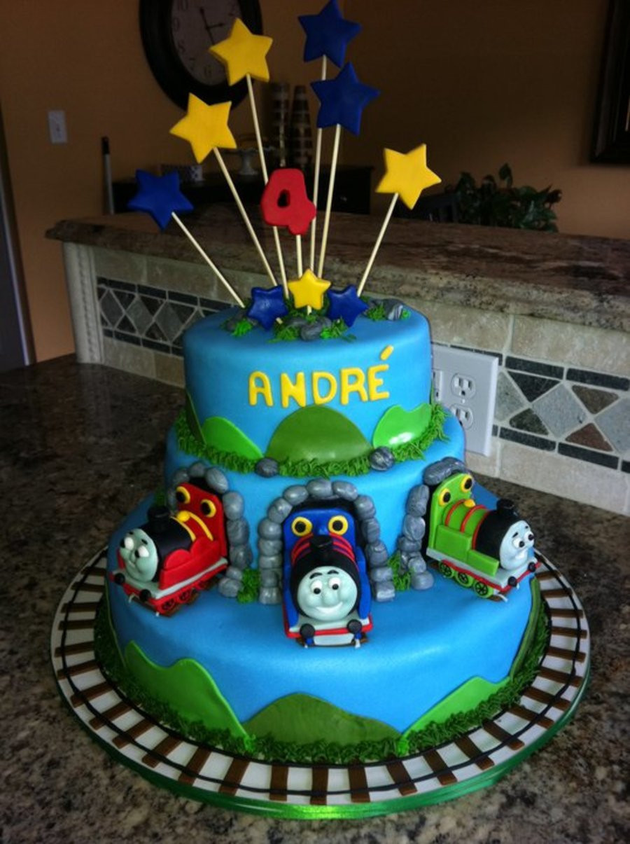Thomas And Friends Birthday Cake
 Thomas The Train And Friends Cake CakeCentral