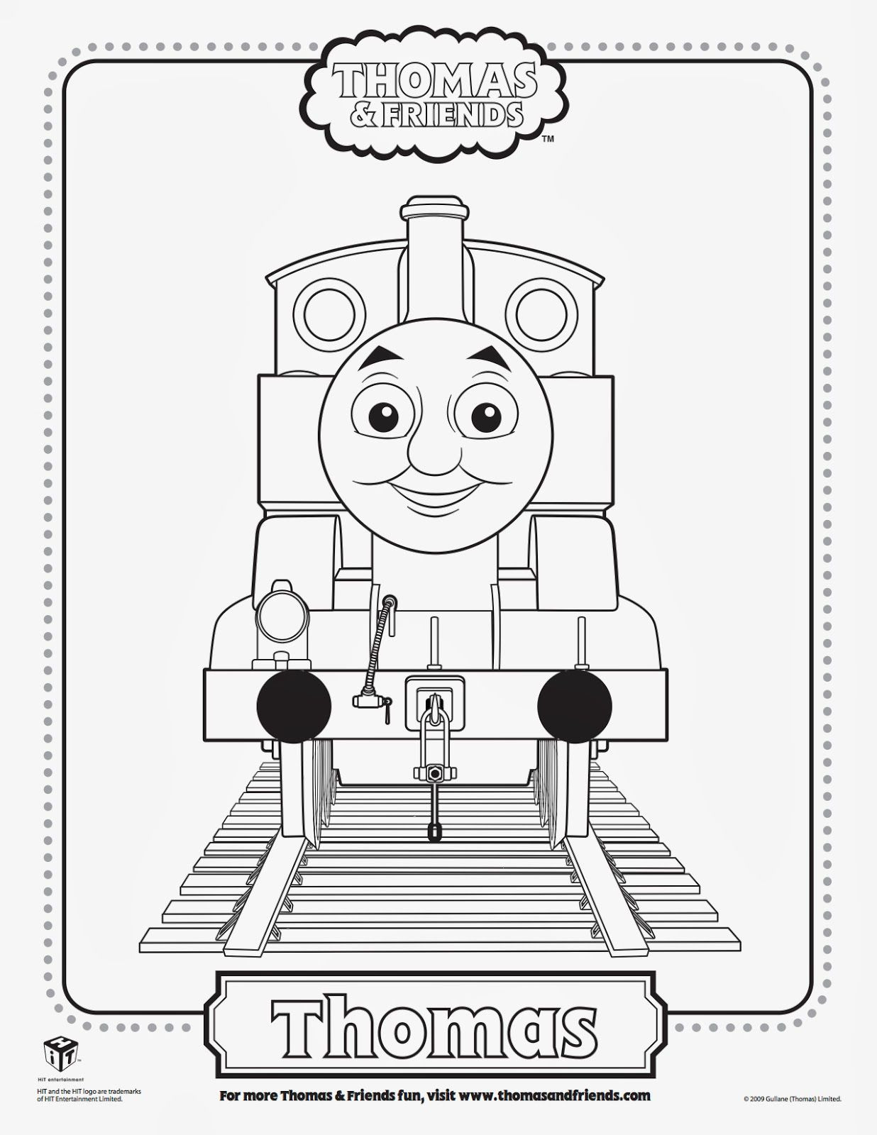 Thomas The Train Printable Coloring Pages
 Free Thomas The Tank Engine Percy and Belle Printables