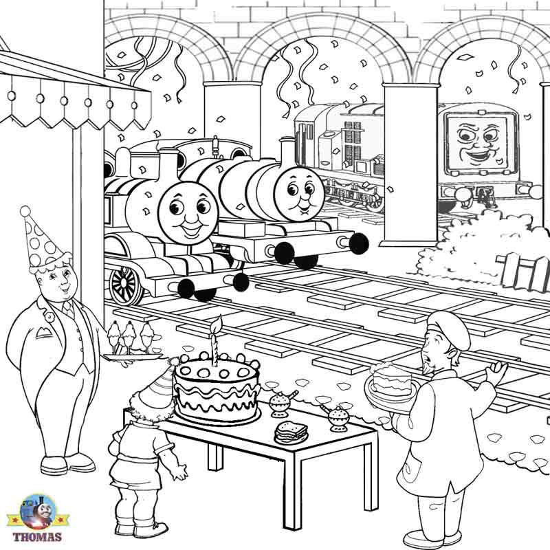 Thomas The Train Printable Coloring Pages
 July 2012