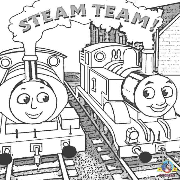 Thomas The Train Printable Coloring Pages
 Kei Le Peacey dot 01 12