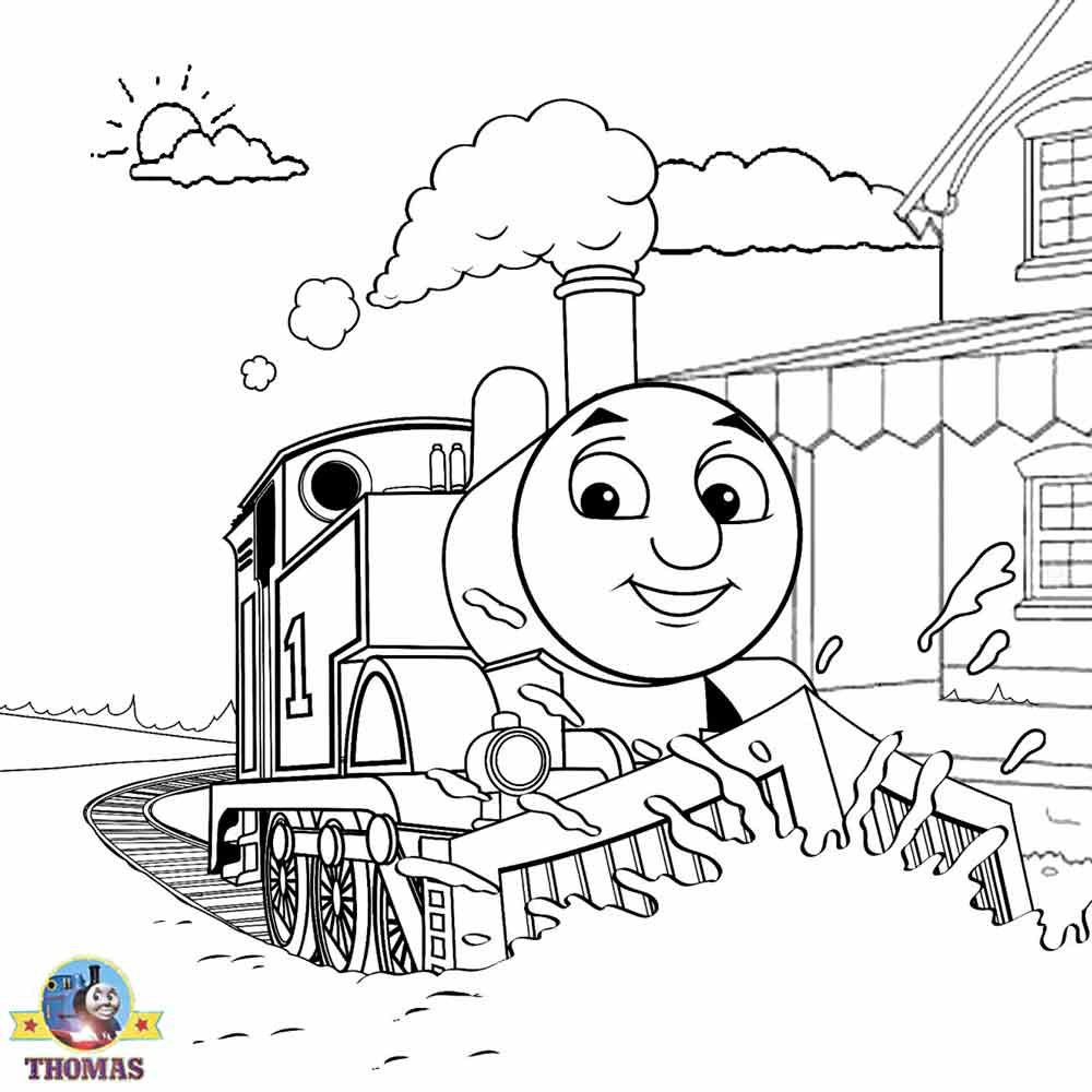 Thomas The Train Printable Coloring Pages
 Train Thomas the tank engine Friends free online games and