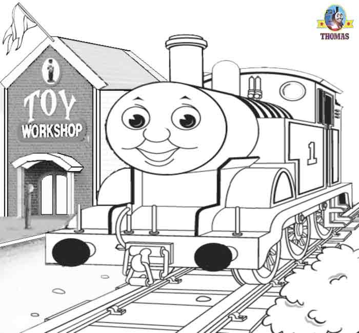 Thomas The Train Printable Coloring Pages
 Thomas the train coloring pages for kids Printable