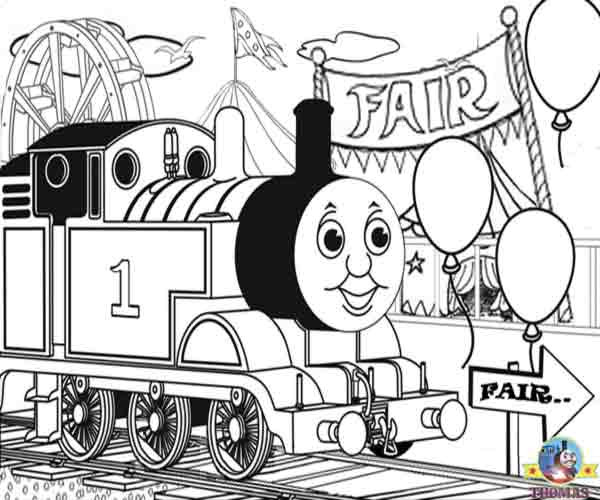 Thomas The Train Printable Coloring Pages
 January 2010