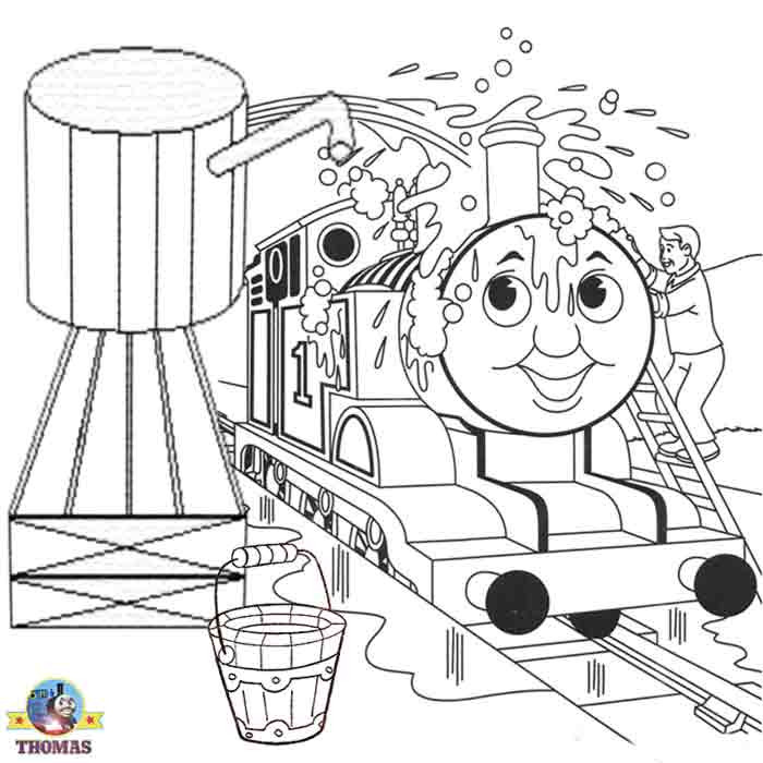 Thomas The Train Printable Coloring Pages
 Thomas the train coloring pages for kids Printable