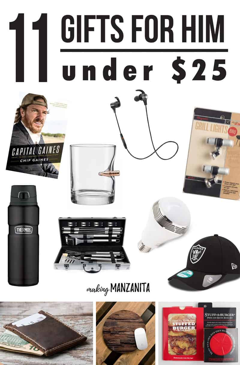Thoughtful Gift Ideas For Boyfriends
 11 Gifts For Him Under $25 Making Manzanita