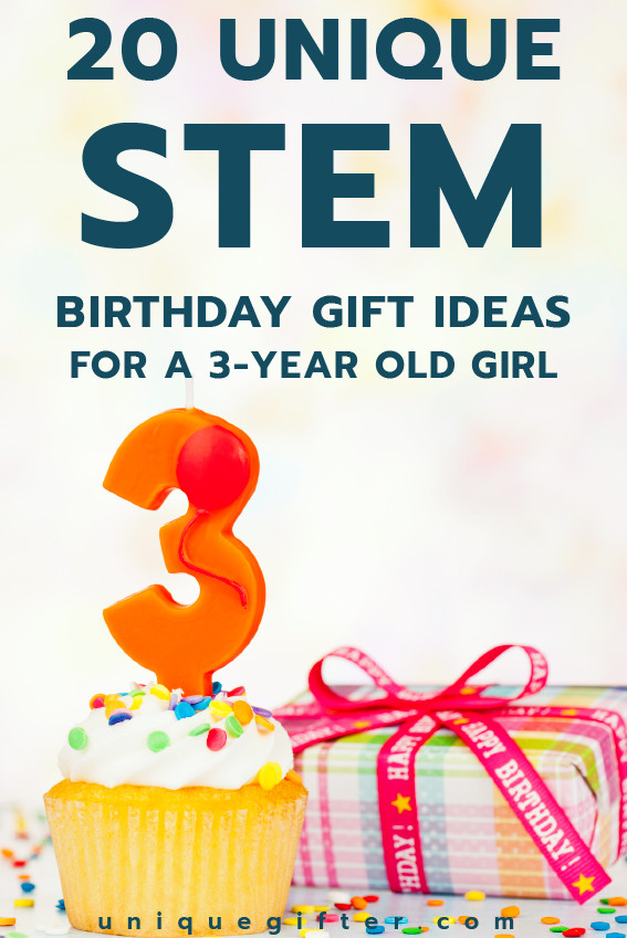 Three Year Old Birthday Party Ideas
 20 STEM Birthday Gift Ideas for a 3 Year Old Girl Unique
