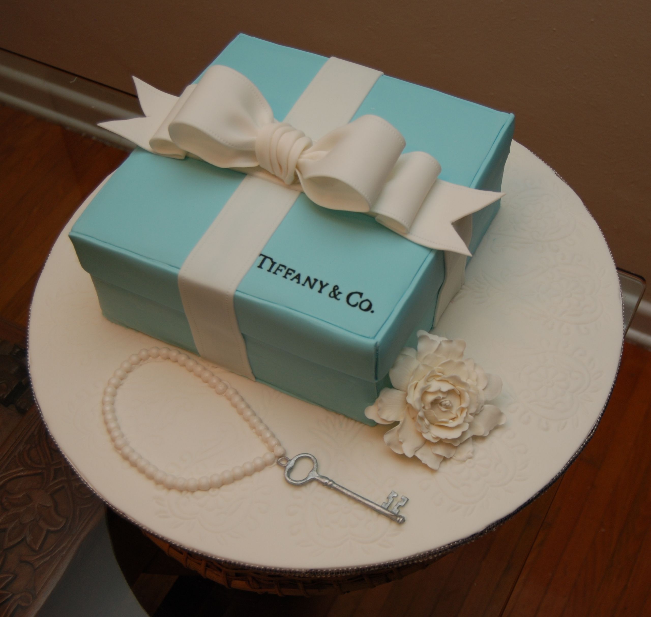 Tiffany Birthday Cake
 Tiffany Box Birthday Cake CakeCentral