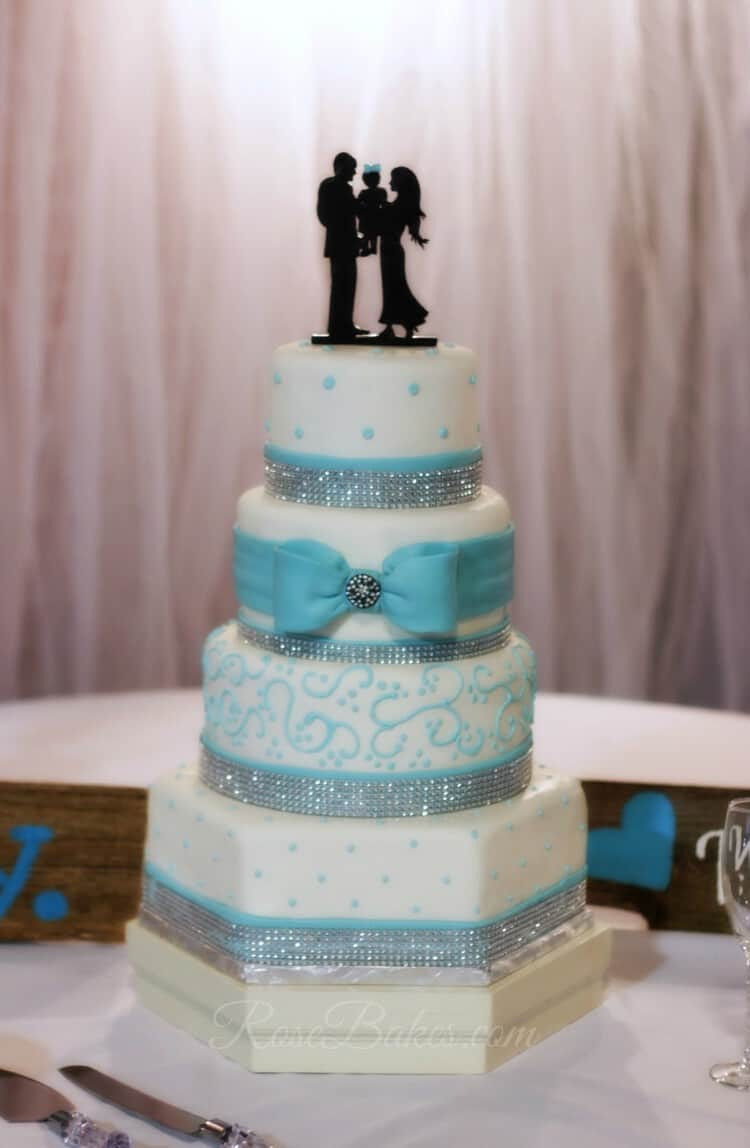 Tiffany Blue Wedding Cakes
 26 Cakes plus Why I ve Been Missing Rose Bakes