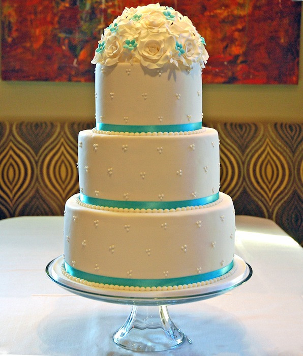 Tiffany Blue Wedding Cakes
 Gallery