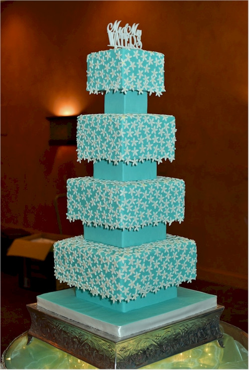Tiffany Blue Wedding Cakes
 Cup a Dee Cakes Blog Tiffany Blue Wedding Cake