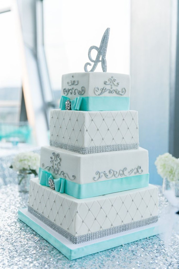 Tiffany Blue Wedding Cakes
 25 Elegant Tiffany Blue Wedding Cake Ideas Wedding