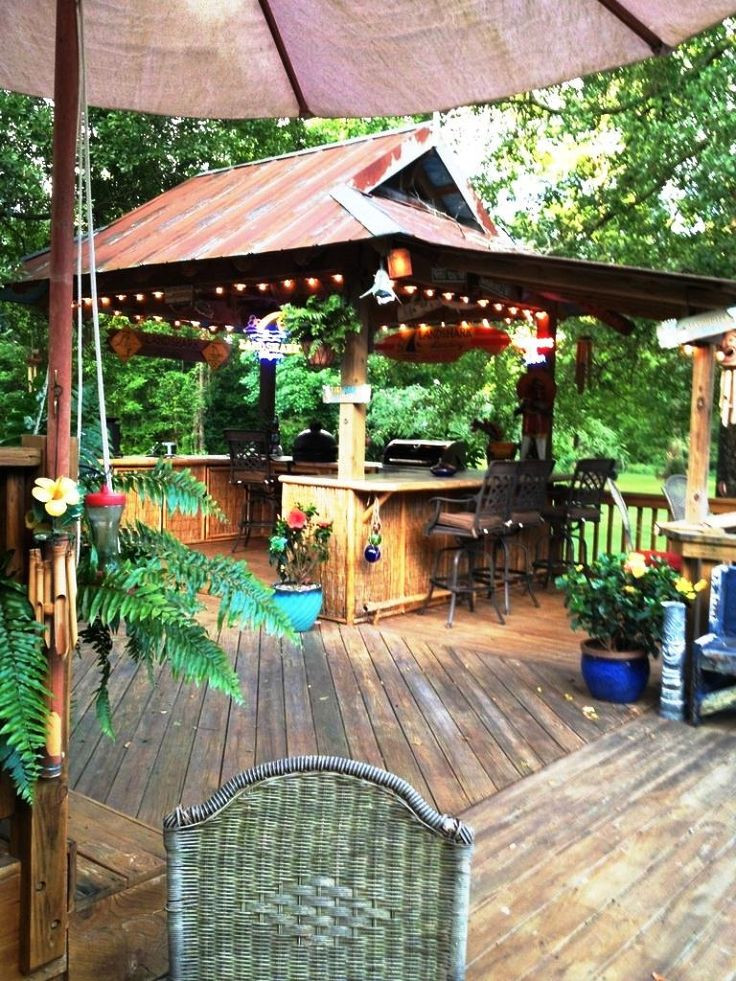 Tiki Backyard Ideas
 The 25 best Outdoor tiki bar ideas on Pinterest