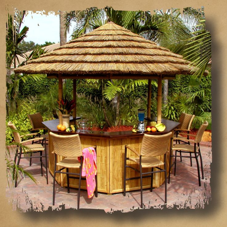 Tiki Backyard Ideas
 50 best images about Tiki Bars and Bar Sheds on Pinterest