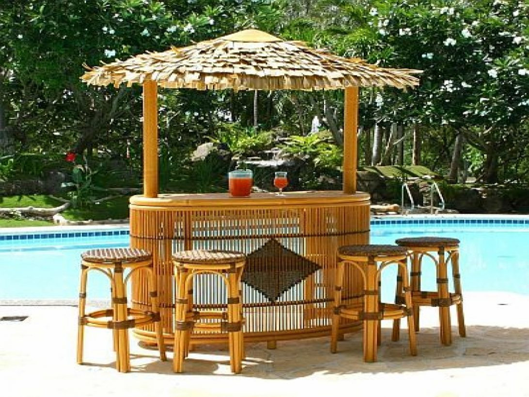 Tiki Backyard Ideas
 Cool Bar Patio Furniture Bellevuelittletheatre Design