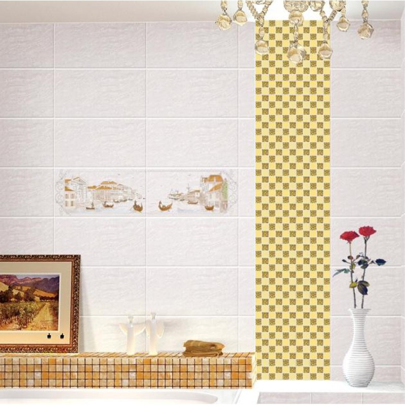 Tile Sheets For Bathroom Walls
 Glass mirror mosaic tile sheets gold mosaic bathroom