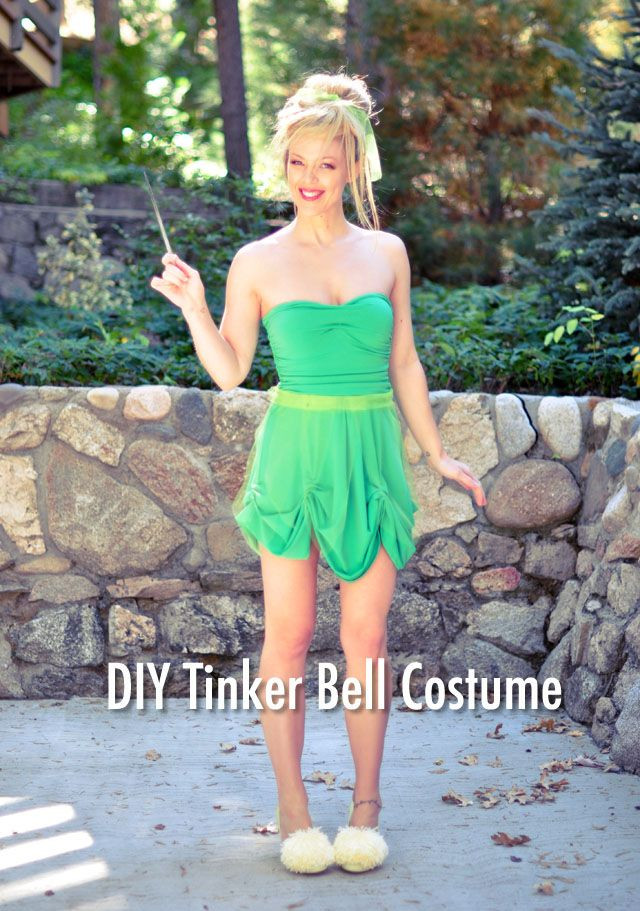 Tinkerbell Costume Adult DIY
 DIY Adult Tinker Bell Costume Trinity