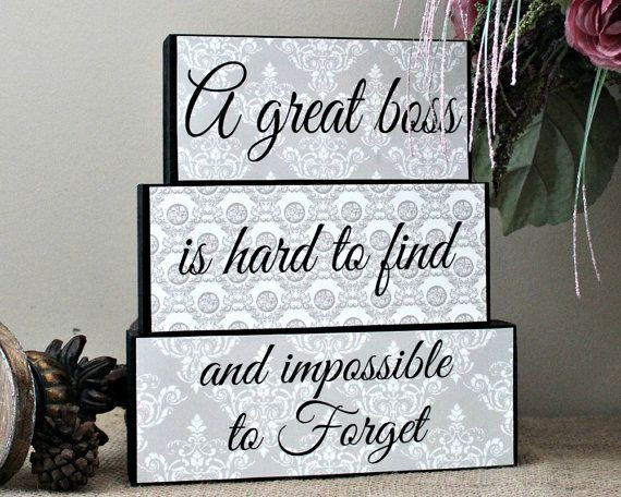 To Find The Perfect Birthday Gift Is Difficult
 Gift for Boss Boss Leaving Gift A Great Boss is Hard to