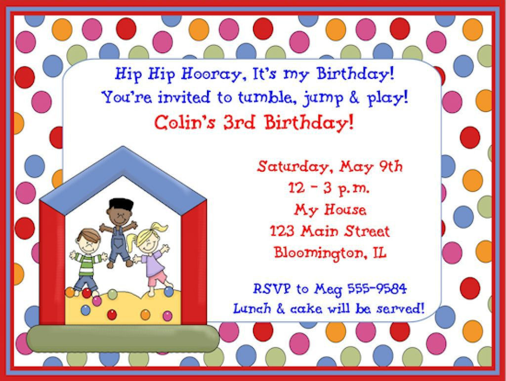 Toddler Birthday Invitations
 FREE Kids Birthday Party Invitations – FREE Printable