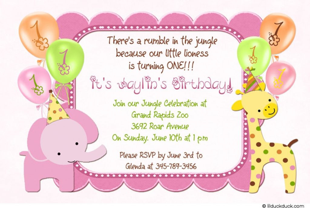 Toddler Birthday Invitations
 21 Kids Birthday Invitation Wording That We Can Make
